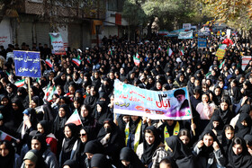 راهپیمایی گرامیداشت روز ۱۳ آبان - اهر