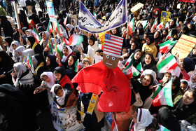 راهپیمایی گرامیداشت روز ۱۳ آبان - اهر