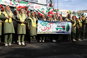 راهپیمایی گرامیداشت روز ۱۳ آبان - اهر