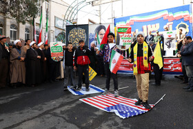 راهپیمایی گرامیداشت روز ۱۳ آبان - اهر