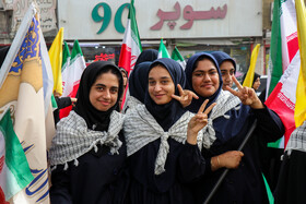 راهپیمایی گرامیداشت روز ۱۳ آبان - بندرعباس