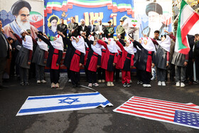 راهپیمایی گرامیداشت روز ۱۳ آبان - اهر