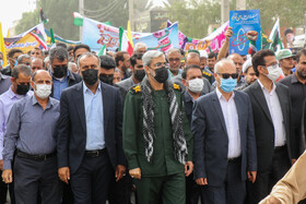 راهپیمایی گرامیداشت روز ۱۳ آبان - بندرعباس