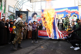 راهپیمایی گرامیداشت روز ۱۳ آبان - اهر