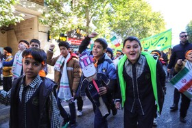 راهپیمایی گرامیداشت روز ۱۳ آبان - بجنورد