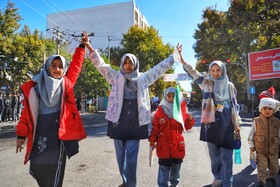 راهپیمایی گرامیداشت روز ۱۳ آبان - بجنورد