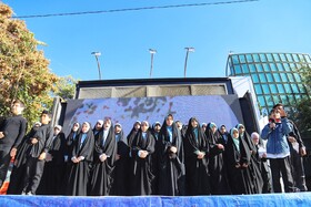 راهپیمایی گرامیداشت روز ۱۳ آبان - بجنورد