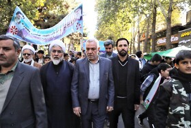 راهپیمایی گرامیداشت روز ۱۳ آبان - بجنورد