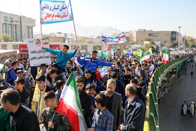 راهپیمایی گرامیداشت روز ۱۳ آبان - اراک