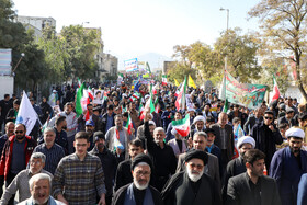 راهپیمایی گرامیداشت روز ۱۳ آبان - اراک