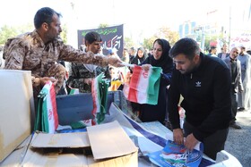 راهپیمایی گرامیداشت روز ۱۳ آبان - بجنورد