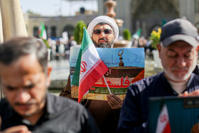 راهپیمایی گرامیداشت روز ۱۳ آبان - قم
