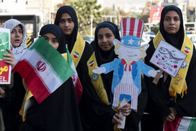 راهپیمایی گرامیداشت روز ۱۳ آبان - کرج