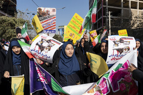 راهپیمایی گرامیداشت روز ۱۳ آبان - کرج