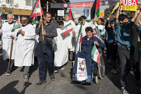 راهپیمایی گرامیداشت روز ۱۳ آبان - کرج