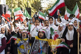 راهپیمایی گرامیداشت روز ۱۳ آبان - کرج