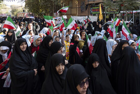 راهپیمایی گرامیداشت روز ۱۳ آبان - کرج