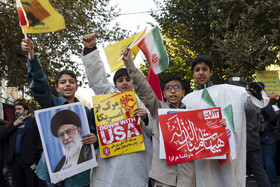 راهپیمایی گرامیداشت روز ۱۳ آبان - کرج