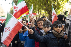 راهپیمایی گرامیداشت روز ۱۳ آبان - کرج