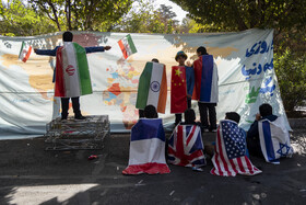 راهپیمایی گرامیداشت روز ۱۳ آبان - کرج