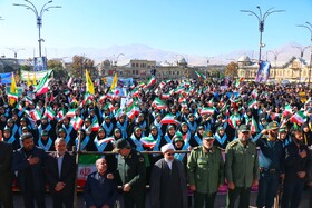 راهپیمایی گرامیداشت روز ۱۳ آبان - همدان
