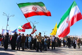 راهپیمایی گرامیداشت روز ۱۳ آبان - همدان
