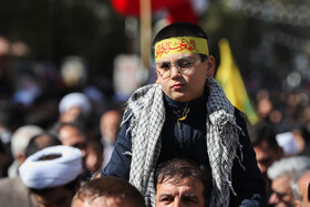 راهپیمایی گرامیداشت روز ۱۳ آبان - زنجان