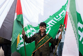 راهپیمایی گرامیداشت روز ۱۳ آبان - زنجان