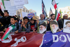 راهپیمایی گرامیداشت روز ۱۳ آبان - زنجان