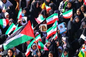 راهپیمایی گرامیداشت روز ۱۳ آبان - همدان
