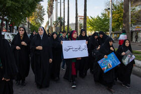 راهپیمایی گرامیداشت روز ۱۳ آبان - رشت