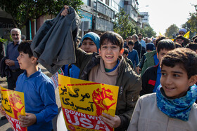 راهپیمایی گرامیداشت روز ۱۳ آبان - رشت