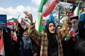 راهپیمایی گرامیداشت روز ۱۳ آبان - رشت