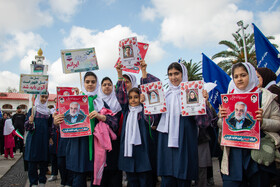 راهپیمایی گرامیداشت روز ۱۳ آبان - رشت