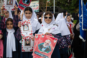 راهپیمایی گرامیداشت روز ۱۳ آبان - رشت