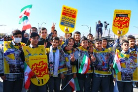 راهپیمایی گرامیداشت روز ۱۳ آبان - همدان
