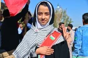 راهپیمایی گرامیداشت روز ۱۳ آبان - همدان
