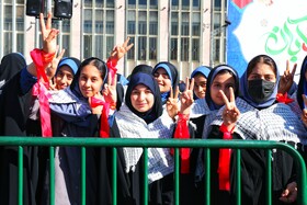 راهپیمایی گرامیداشت روز ۱۳ آبان - همدان
