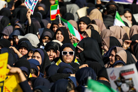 راهپیمایی گرامیداشت روز ۱۳ آبان - مشهد