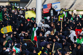 راهپیمایی گرامیداشت روز ۱۳ آبان - مشهد