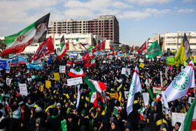 راهپیمایی گرامیداشت روز ۱۳ آبان - مشهد