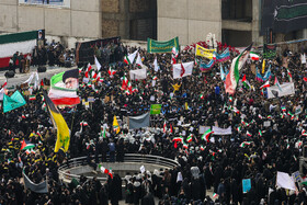 راهپیمایی گرامیداشت روز ۱۳ آبان - مشهد