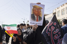 راهپیمایی گرامیداشت روز ۱۳ آبان - قزوین