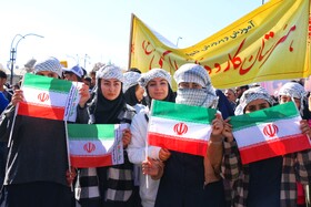 راهپیمایی گرامیداشت روز ۱۳ آبان - همدان
