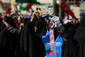 راهپیمایی گرامیداشت روز ۱۳ آبان - مشهد