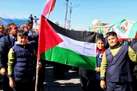 راهپیمایی گرامیداشت روز ۱۳ آبان - همدان
