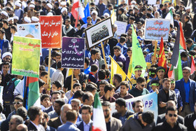 راهپیمایی گرامیداشت روز ۱۳ آبان - کرمان