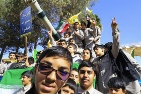 راهپیمایی گرامیداشت روز ۱۳ آبان - کرمان