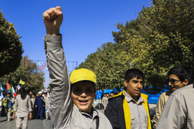 راهپیمایی گرامیداشت روز ۱۳ آبان - کرمان