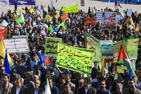 راهپیمایی گرامیداشت روز ۱۳ آبان - کرمان